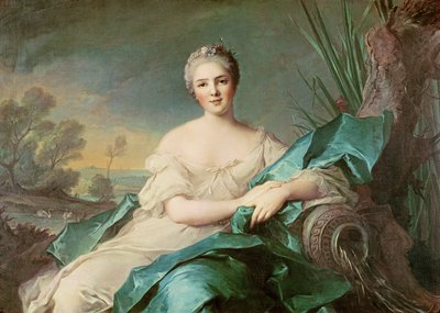 Victoire de France als Element Wasser, 1750-1 von Jean Marc Nattier